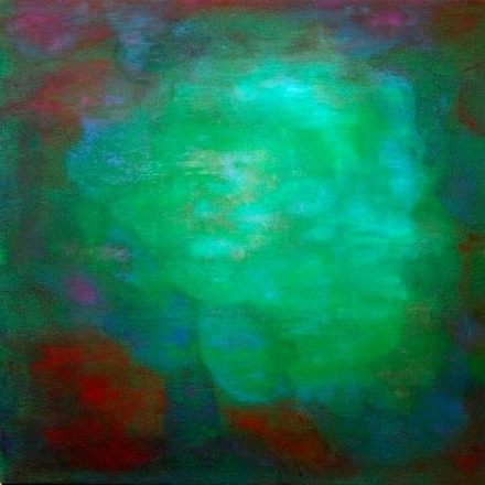 RT 60 V 2015 oil on canvas on wooden board 60x60x7 cm. Private Collection